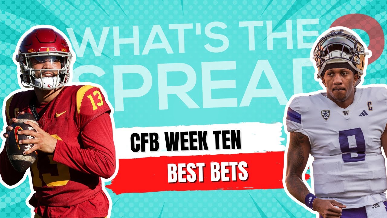 College Football Week 12 Best Bets Whats The Spread Youtube