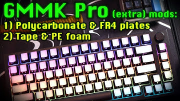 GMMK Pro: The (extra) Plate & PCB mods