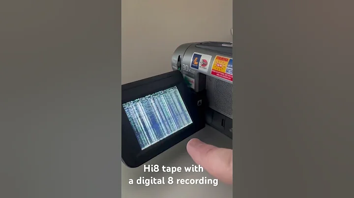 Hi8 tapes can be tricky without knowing what type of recording is on the tape. #hi8 #digitzing