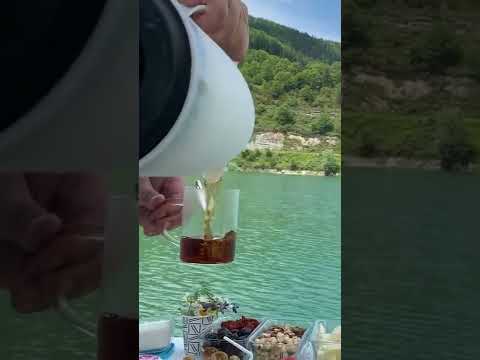 Sinop Erfelek Barajı Kahvaltı Keyfi 🌊 🦢 🎣Kanalımda uzun vloguda mevcut🙋‍♀️Bakmadan geçmeyin😉