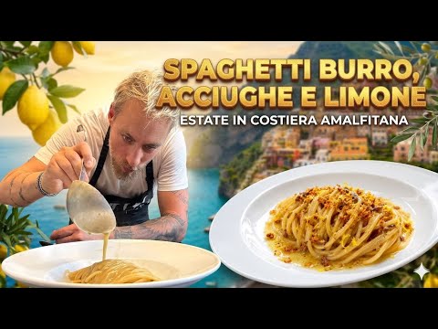 Spaghetti with Butter, Anchovies and Sorrento Lemon