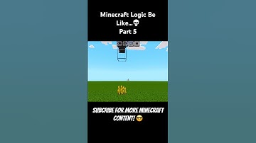 Minecraft Logic Be Like…😂💀 Part 5 #shorts #minecraft #minecraftlogic #fyp #shortsfeed #subscribe