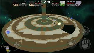 Derrubei todos da arena do torneio do poder(pixel cube z )