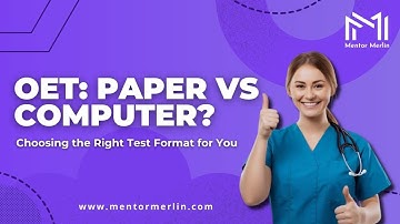 OET: Paper vs  Computer? Choosing the right format for you!