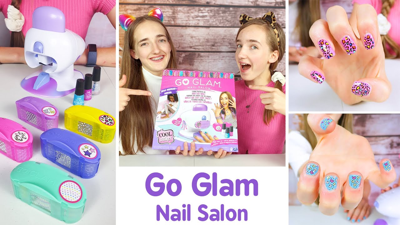 How To Use The Go Glam Nail Salon by Cool Maker (advert) 