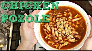 How To Make Red Pozole (Chicken) | Easy Chicken Pozole Recipe | Pozole Rojo Recipe