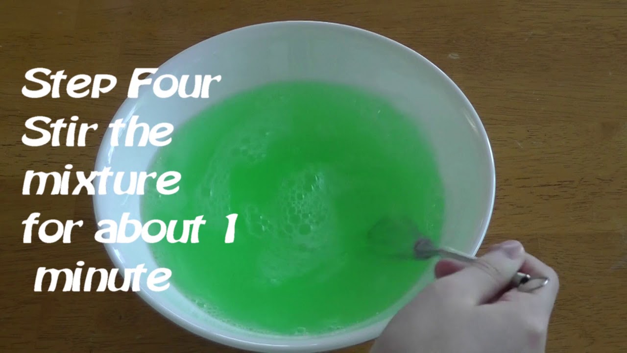 How To Make Bubble Mixture YouTube