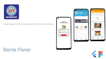 Belajar Flutter - #3 Berita Panel