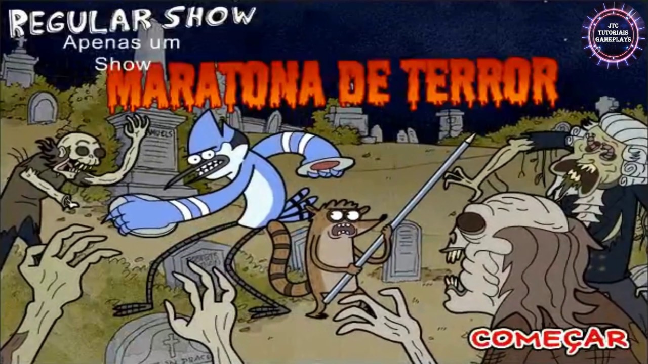 Cartoon Network Brasil: Novo Jogo de Apenas um Show 'Maratona do Terror