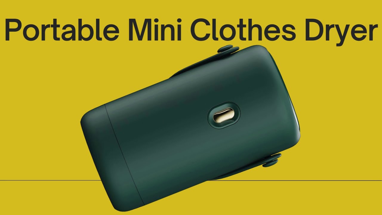 Portable Clothes Dryer Machine Travel Clothes Dryer amazonfinds 