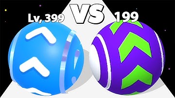 LEVEL UP BALLS (vs) SPEED ROLL - Satisfying Ball Run Math Games
