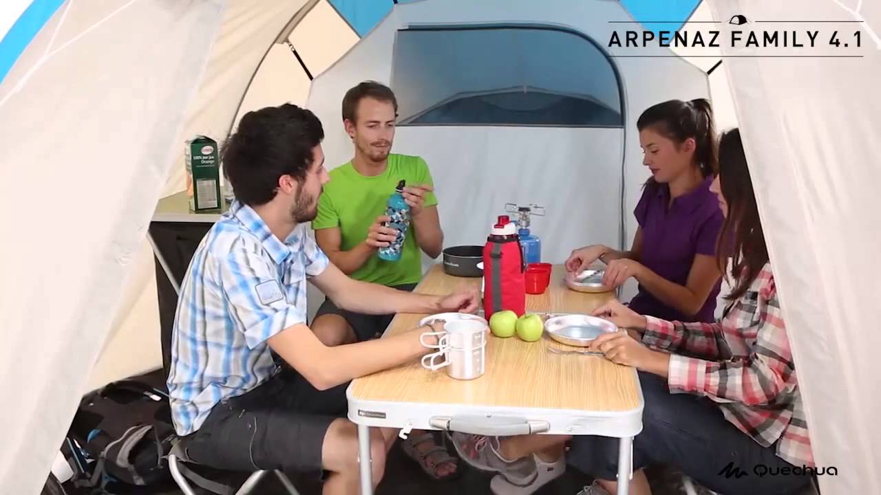 quechua arpenaz family 4.1 tent