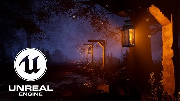 Forest Lanterns | UE4