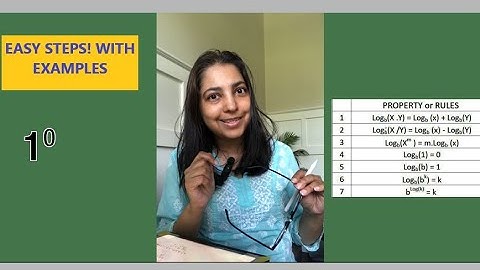 How about SIMPLE ways to learn MOST USED Logarithms  Properties Part 2  !!