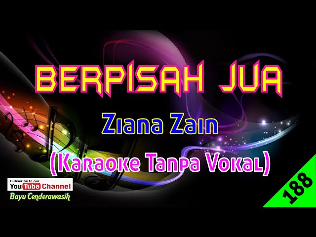 [❤NEW] Berpisah Jua by Ziana Zain | Karaoke Tanpa Vokal class=