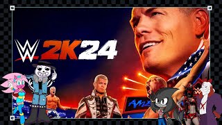 Asriel.Exetior, Nautlious, Lilith and Sans Play WWE 2K24 | Livestream | MCWF