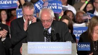 Bernie Sanders New Hampshire Victory Speech -- FULL SPEECH (C-SPAN)