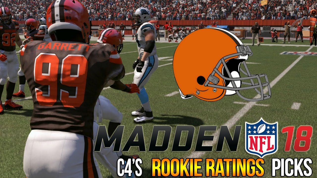 Madden 18 Rookie Ratings: Myles Garrett No. 1 overall, a surprise at No. 2