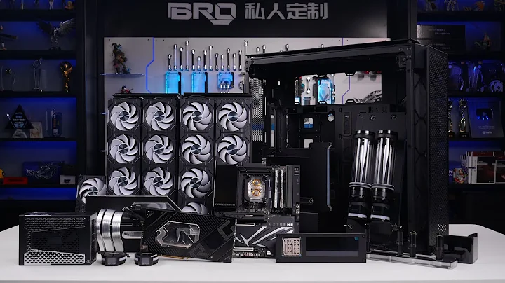 「BRO」4K Water Cooled PC Build 🔪🔪🔪🔪 Corsair 9000D  26 Unit Phanteks D30 With X870E Extreme #pcbuild