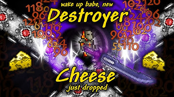 How to Easily Beat MASTER Mode DESTROYER in Terraria (even with True Melee)