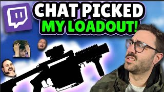 CHAT BUILDS MY LOADOUT IN WARZONE!