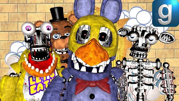 JJgrim on X: Cursed #1 Withered chica and foxy by alfred fixed