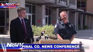 FNN: Pinal Co. News Conference on Superintendent Accused of Assaulting 7-Year-Old