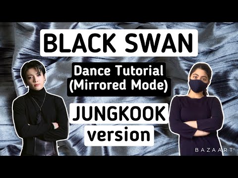 BTS Black Swan Dance Tutorial JUNGKOOK Version 