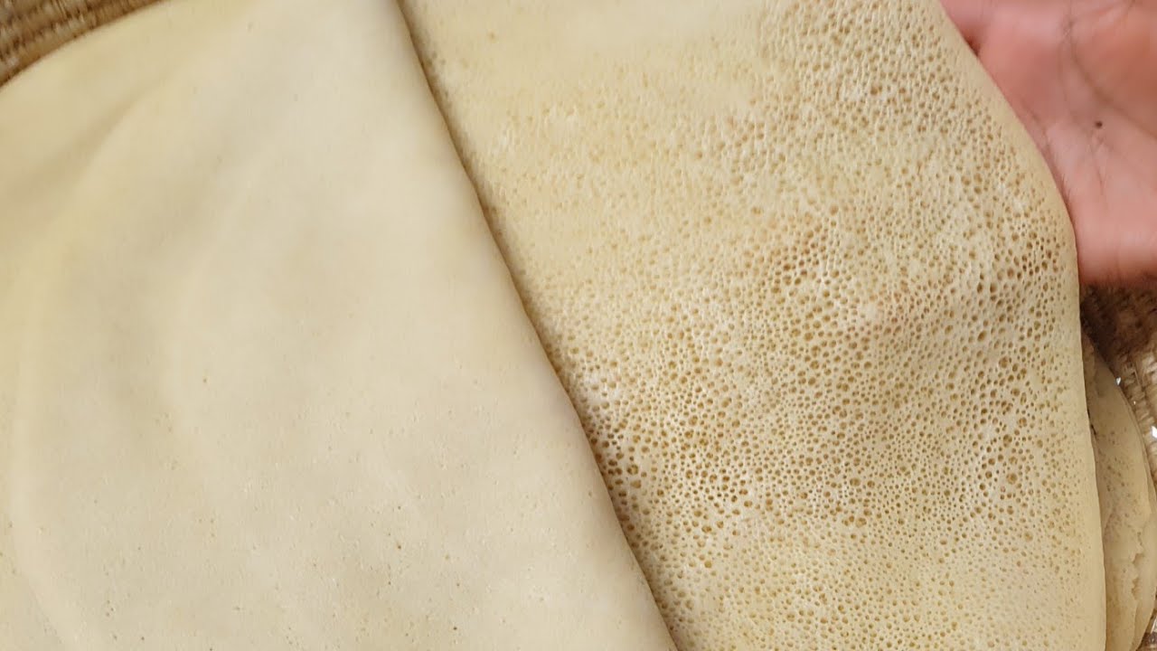 ካለ ጤፍ የሚዘጋጅ እንጀራ (ከማሽላ,ቦቆሎ,ሩዝና ሆል ፐርፐዝ ድቄት) ቁ4 Ethiopian Food