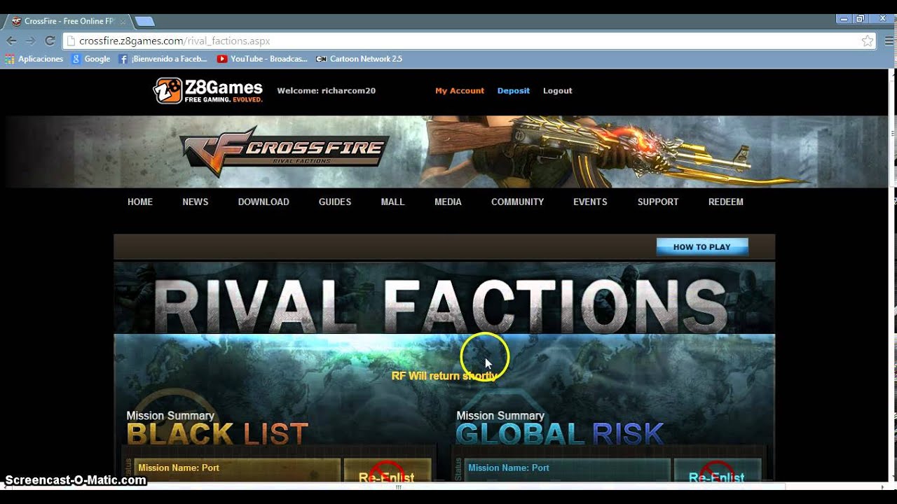 Como sacar dos ribbon crossfire NA - YouTube