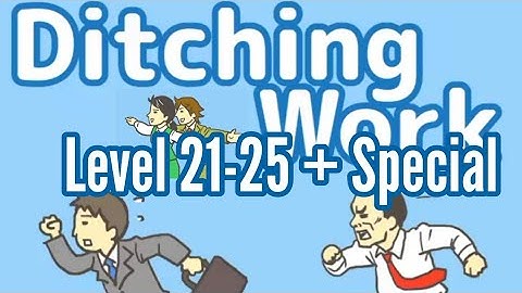 Ditching Work Stage 21 22 23 24 25 Level Walkthrough Room Escape Game Android Gameplay