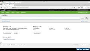 Splunk 13 - The Search App