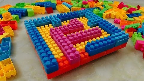 Satisfying DIY Maze game/ASMR Building Blocks/block game/lego building blocks#asmr#buildingblocks