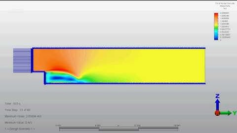 backward facing step