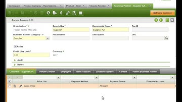 Openbravo production managment process plan