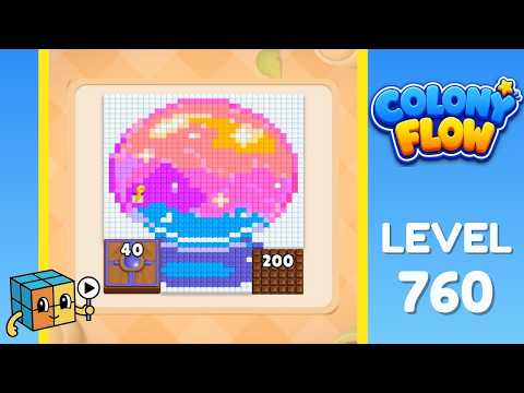 Colony Flow Level 760 Walkthrough Solution