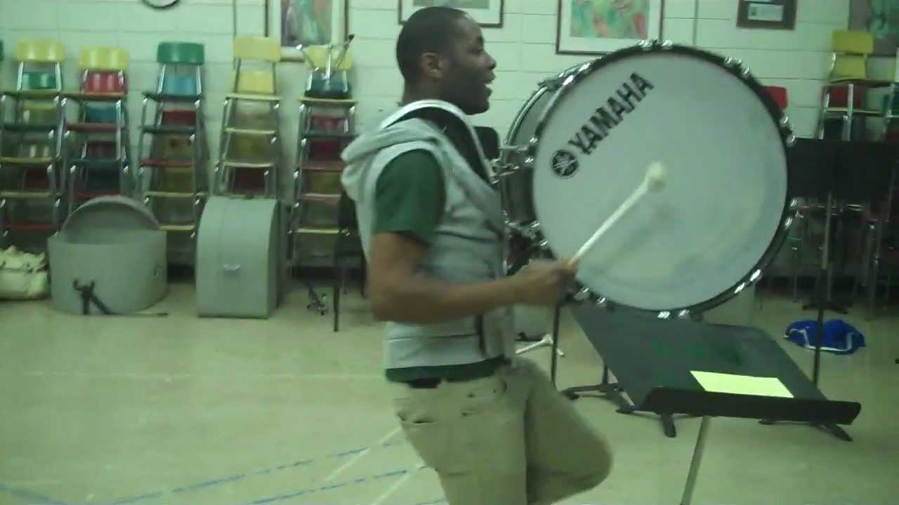 Timon Sherman Supreme Overlord Of Marching Bass Drum Youtube