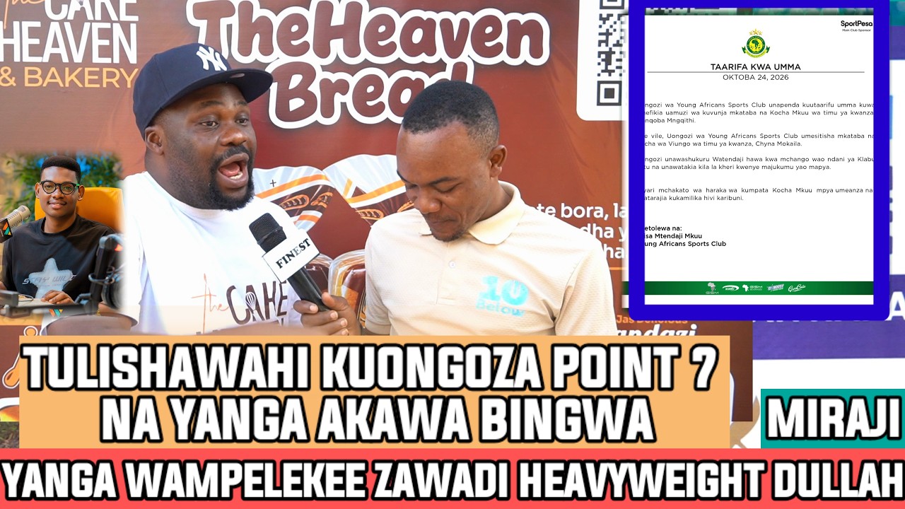 MIRAJI|KOCHA WA UBINGWA WA CAF KAONDOKA YANGA😂|TULIONGOZA POINT 7 NA YANGA AKAWA BINGWA SISHANGAI🤣