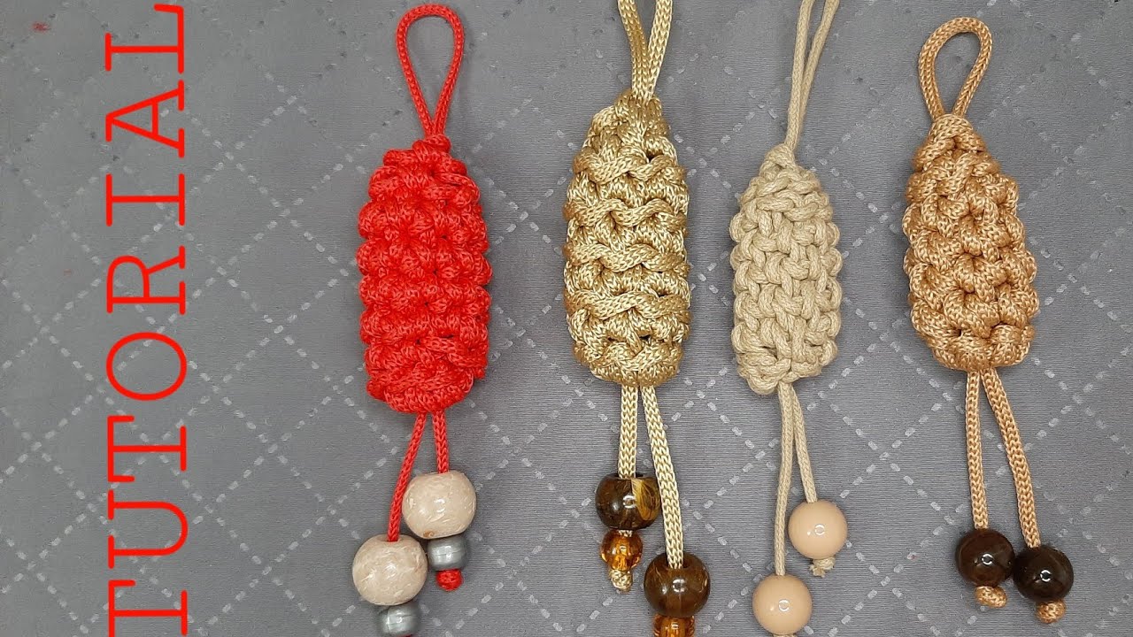 TASSEL ou PINGENTE em CROCHÊ. TUTORIAL. #vavamelo
