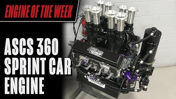 ASCS 360 Sprint Car Engine
