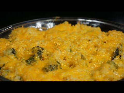 The Most Cheesiest Broccoli and Rice Casserole | How To Make Broccoli Cheese Rice Casserole