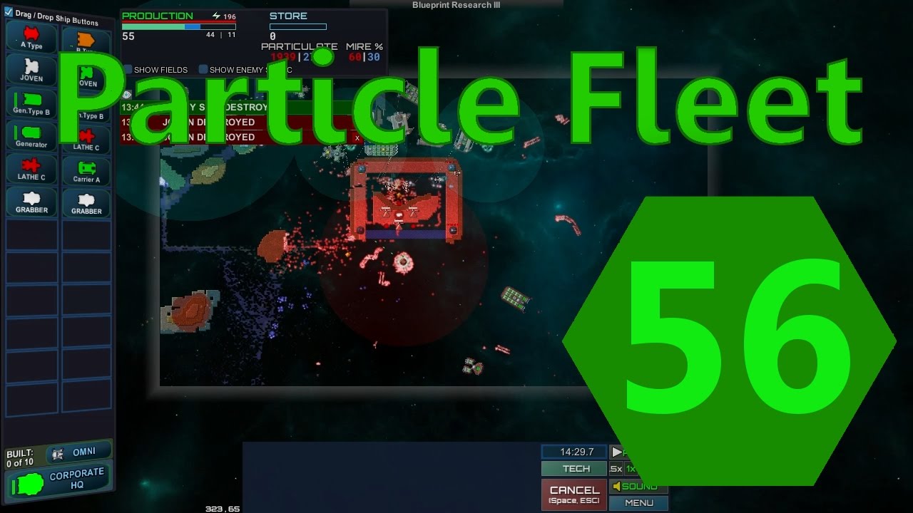 Particle Fleet | Exchange 56: Blueprint Research III (#95), powerless (