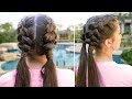 Kamri’s DIY Double Dutch Wrap | Easy School Hair