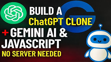 Build a ChatGPT Clone Using Gemini AI and JavaScript | No Server Needed
