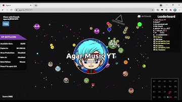 OP-BOTS.COM IN AGAR.IO - TRICKSPLIT | Agar Music YT