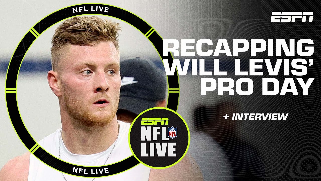 NFL Live evaluates Will Levis pro day at Kentucky 👀