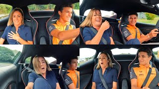 LANDO and PINKY @ Millbrook (ALL THE GOOD STUFF)  Lando Norris and Natalie Pinkham (HD)