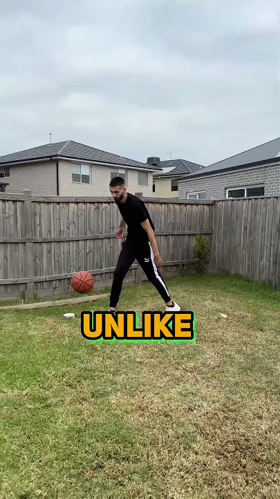 Australian Basketball courts are grass #basketball