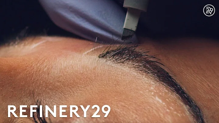 Microblading Permanent Eyebrow Tattoo Up Close | Macro Beauty | Refinery29 - DayDayNews