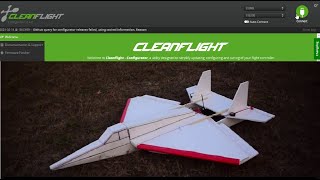 Custom Airplane Setup for RC Plane in CleanFlight